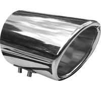 Embout d'échappement pour BMW Série 4 F32 F33 F36 X1 F48 Acier inoxydable Chrome 72mm 1pc