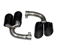 Embout D'Échappement Pour Cayenne Version Essence Hybride Électrique 2018-2025 Embout De Silencieux Quadruple(Gasoline Version)