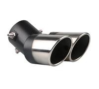 Embout d'echappement pour Kia Ceed II JD 2013-2018 | Double sortie en acier inox,design coudé sportif,montage facile à visser sans soudure,trou de drainage anti-rouille