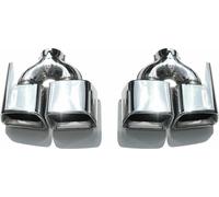 Embout d'échappement pour Mercedes CLA 2013-2025 Double L&R Inox Chrome 2pcs