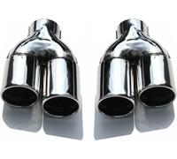 Embout d'échappement pour Mercedes Classe C W204 S204 C204 2007-2015 Chrome 2x