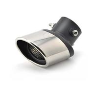 Embout d'Échappement pour Mini Cooper SE Electric 2024 2025, Sortie Pot en Acier Inoxydable Chromé Tuyau d'Extrémité Anti corrosion avec Grille Interne