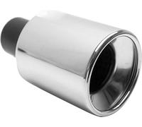 Embout d'échappement pour Peugeot 407 2004-2011 acier inoxydable chromé 60mm 1pc