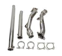 Embout D'echappement Pour S4 RS4 A6 Pour Allroad 2.7L K03 K04 Pour RS6 Pour Turbo 2000-2004 Kit De Joint D'échappement Pour Tuyau Descente 3" À 2,5" Extrémités De Tuyau D'échappement