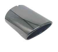 Embout D'echappement Pour Toyota Pour RAV4 2020 2021 2022 2023 Pour Véranda Embout D'échappement Silencieux En Acier Inoxydable Buse Tuyau D'échappement Embout Silencieux Tuyau D'échappement(Le noir)