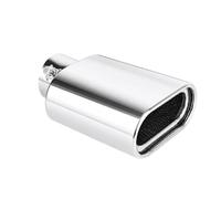 Embout d'échappement pour voiture Pièces de modification rectangulaires | d'entrée et de sortie Pour modification véhicule SUV camping-car tracteur remorque Bouche plate double couche