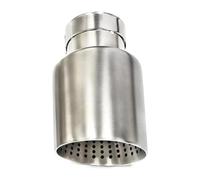 Embout D'Échappement Pour VW GTI MK7 Pour Golf 7 Buse 60 Mm 63 Queue Gorge 304 Acier Inoxydable Système Tuyau Silencieux Universel(Id 63mm Od 101mm)
