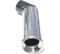 Embout d'échappement pour VW T5 2003-2015 chromé Embout en acier inoxydable Tuyau final unique 60 mm