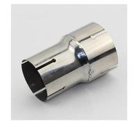 Embout D'échappement Silencieux D'échappement De Voiture en Acier Inoxydable Réducteur Standard Joint De Gorge De Queue Tuyau Droit OD 54/57/60/63/66/73/79mm Extrémités D'échappement(54-63mm)
