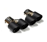 Embout D'échappement Silencieux Embout De Silencieux D'échappement Double À Quatre Sorties En Fibre De Carbone Pour BMW G20 G21 M340i G42 440i G22 M240i 2020+