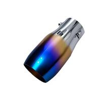 Embout D'éChappement Tuyau D'échappement En Acier Inoxydable Pour Voiture Pour Jimny Silencieux Pour Automobile Sifflet D'éChappement(Bleu)
