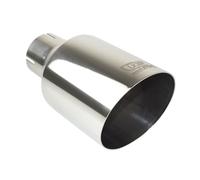 Embout d'échappement universel rond 100 mm Longueur 120 mm Diamètre de montage 55 mm