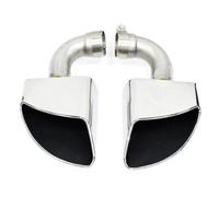 Embout d'échappement voiture Accessoires De Voiture Quad Tuyau D’échappement Muffler Nozzle Pour VW Pour Touareg 2012-2017(D)