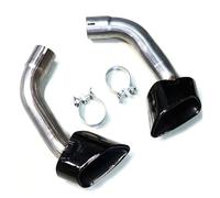 Embout d'échappement voiture Embout D'échappement Pour X5 E70 V8 2008-2013(Noir)