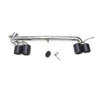 Embout d'échappement voiture Embout D'échappement Quadruple Pour F30 F31 320i 318i Accessoires De Voiture(318i Carbon Fiber A)