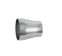 Embout d'échappement Voiture Formato 51 Millimetri-63 Millimetri In Acciaio Inox 304 Tube Conversion Adaptateur Tuyau D'échappement Qualité Sanitaire Terminal d'échappement(51mmx45mm)