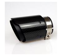 Embout D'éChappement Voiture Pour Bmw E46 Fibre De Carbone En Acier Inoxydable Universel Automobile Tuyau D'échappement Silencieux Tuyau Tuyau D'éChappement (Taille : 60-89MM)