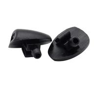 Embout d'essuie-glace universel Compatible Avec Peugeot Pour 206 1998-2025 Pour 407 2003-2010 2 Pièces Buse Jets Lave-glace Avant Voiture Universelle