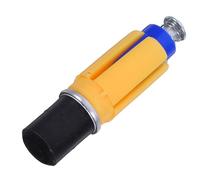 Embout D'expansion pour Bâton de Randonnée, Noir, Alliage | Remplacement Facile, Installation Rapide, Pointe Amortissante, Réduit les Chocs Articulations, Trekking