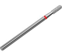 - Embout Diamant - Cylindre Arrondi (Anneau Rouge) I Kit Pour Ponceuse À Ongles I Kit De Ponçage Pour Ponceuses Électriques I Embout Pour Manucure Et Pédicure (Fa30r023/8)