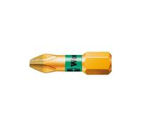 Embout diamanté semi-dur avec zone de Bi-torsion pour vis cruciforme 1/4'' PH, 25 mm de long, Dimensions : PH 3, Long. totale 25 mm