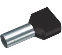 Embout double dextrémité de câble Cimco 18 2420 6 mm² x 14 mm partiellement isolé vert 100 pc(s)