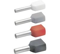 Embout double dextrémité de câble Klauke 87313 2.5 mm² x 13 mm bleu 100 pc(s)