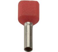Embout double dextrémité de câble LAPP AHI-TWIN 2X1 RD 61802010 1 mm² x 8 mm partiellement isolé rouge 500 pc(s)