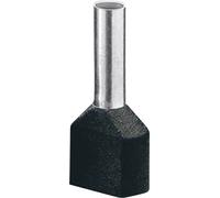 Embout double dextrémité de câble Phoenix Contact AI-TWIN 2X 1,5 -12 BK 3200991 1.5 mm² x 12 mm partiellement isolé noir 100 pc(s)