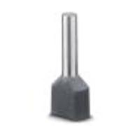 Embout double d'extrémité de câble Phoenix Contact AI-TWIN 2X 2,5 -10 GY 3240669 2.5 mm² x 10 mm par