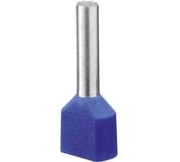 Embout double dextrémité de câble Phoenix Contact AI-TWIN 2X 2,5 -13 BU 3200878 2.5 mm² x 13 mm partiellement isolé bleu 100 pc(s)