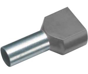 Embout double dextrémité de câble Vogt Verbindungstechnik 470612D 4 mm² x 12 mm partiellement isolé orange 100 pc(s)
