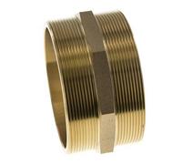 Embout double G4'' Laiton Joint plat 16bar (224.8psi) 114mm Hex