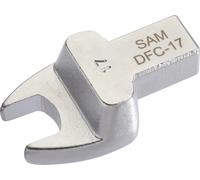 EMBOUT DYNA RECTANGLE FOURCHE DEPORTEE 17MM SAM OUTILLAGE - DFC17 17