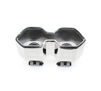 Embout Echappement 1 Pièces Pour Ford Pour Focus Pour ST 2017 Pointe Silencieux Tuyau D'échappement Sortie Carrée Système Acier Inoxydable Pointe D'échappement Voiture