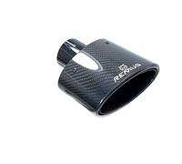 Embout Echappement 1 Pièces Tuyau D'échappement De Voiture Modifié 150mm Buse Grand Diamètre Brillant Ovale(ID 54mm OD 150mm)