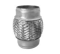 Embout Echappement 2 "x 4" /2 6" En Acier Inoxydable Voiture Double Tresse Tuyau D'échappement Flexible Universel Joint De Silencieux(2inch-4inch)