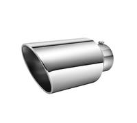 Embout Echappement 5 Pouces Entrée 8 Sortie Universelle Voiture Droite Échappement Queue Gorge Tuyau D'échappement Embout 15 Longueur