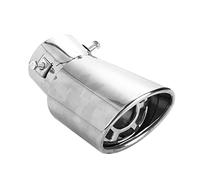 Embout Echappement Accessoires Universels De Pointe De Silencieux De Queue De Tuyau D'échappement Incurvé En Métal Arrière De Voiture