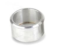 embout echappement Adaptateur universel en acier inoxydable 38 mm 51-60 mm pour tuyau d'échappement avant de moto modifié avec connecteur Accessoire pour voitur(B)