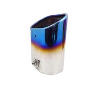 Embout échappement Embout Silencieux Échappement Voiture En Acier Inoxydable Tuyau Arrière Voiture Pour Lavida Universal(Bleu)