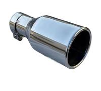 Embout Echappement Embout Tuyau D'échappement Universel Lisse En Acier Inoxydable 1 Pièce Gorge Diamètre Voiture Pièces Automobiles D'échappement Tip Tail Throat(63-76mm)