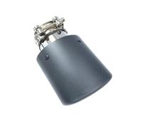 Embout Echappement Embouts D'échappement De Voiture Ovales Inclinés Mat En Fiber Carbone Échappements Tuyaux(54mm-130mm Oval)
