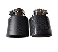 Embout Echappement Embouts D'échappement Voiture Inclinés Ovales Remus 105/115mm Tuyaux D'extrémité Queue Fiber Carbone Brillant/mat D'échappement Tip Tail Throat(51-150mm matte)
