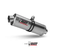 Embout Echappement Inox MIVV Ovale VOGE Valico 500DS/DSX 2021-2024 Argento