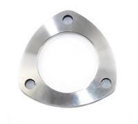Embout Échappement Joint Bride Soudage Pour Silencieux Échappement Voiture Diamètre Intérieur 51MM 63MM 76MM Acier Inoxydable 1 Pièce(76mm)