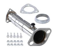 Embout Echappement Kit De Conversion Tuyau D'échappement Réglable En Acier Inoxydable De 2,5 Pouces Pour Civic Pour Del Pour Sol 90-02 Pour Accord Séries B/D/H/K/F