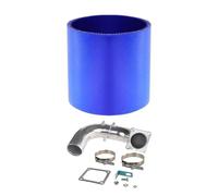 Embout Échappement Kit Modification Voiture Tuyau D'échappement 3 Pouces Et Admission Pour Dodge 5.9L 1994-1998(Bleu)
