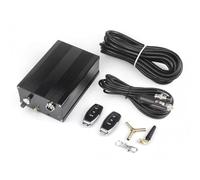 Embout Echappement La Soupape D'échappement Est Livrée Avec Un Boîtier Contrôle Pompe À Vide Qui Permet Commander Distance Voiture Embout Silencieux(Noir)