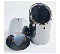 Embout Echappement Lot De 2 Embouts De Silencieux D'échappement Noirs Pour Voiture Pour Q7 2007 2008 2009 2010 2011 Tuyau Sortie Pot D'échappement